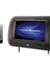 Power Acoustik 7" Headrest Monitor 3-Color Skins LCD/DVD USB/SD (Sold Each)                                     - HDVD71CC - Image 5