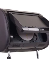 Power Acoustik 7" Headrest Monitor 3-Color Skins LCD/DVD USB/SD (Sold Each)                                     - HDVD71CC - Image 3