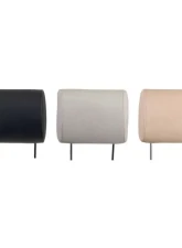 Power Acoustik 7" Headrest Monitor 3-Color Skins LCD/DVD USB/SD (Sold Each)                                     - HDVD71CC - Image 4