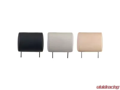 Power Acoustik 7" Headrest Monitor 3-Color Skins LCD/DVD USB/SD (Sold Each) - HDVD71CC