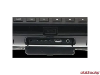 Power Acoustik 7" Headrest Monitor 3-Color Skins LCD/DVD USB/SD (Sold Each) - HDVD71CC