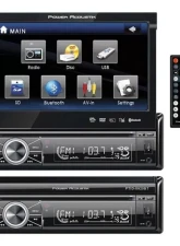 Power Acoustik 7" Motorized Flip-Up Monitor Bluetooth                                     - PTID8920B - Image 4