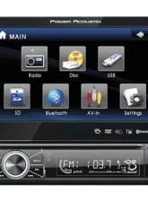 Power Acoustik 7" Motorized Flip-Up Monitor Bluetooth                                     - PTID8920B - Image 2