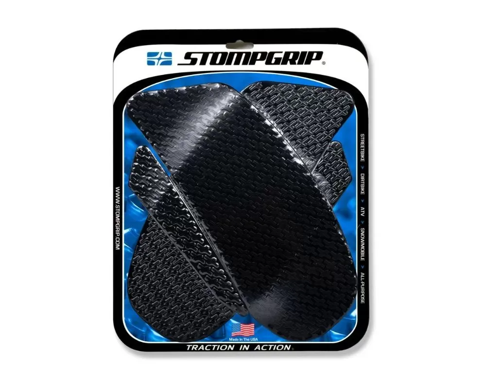 StompGrip Icon Street Bike Tank Grips Suzuki GSX-R1000 2009-2016 - 55-14-0056B