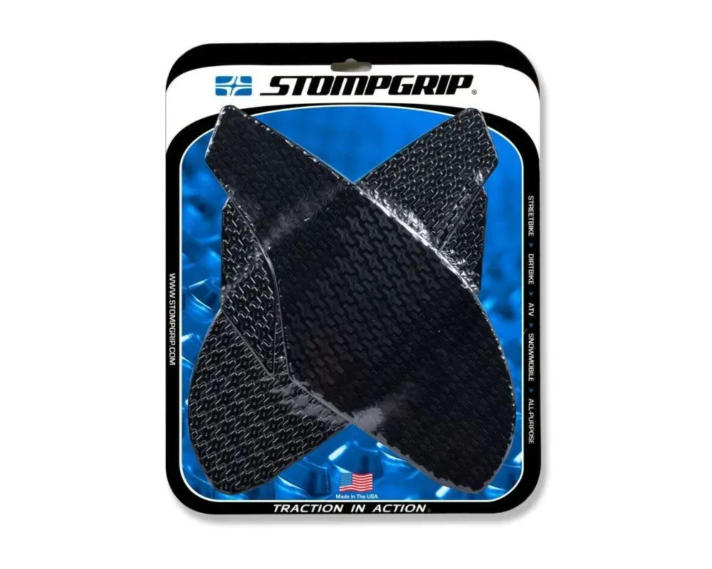 StompGrip Icon Street Bike Tank Grips Triumph Daytona | Street Triple 2013-2019 - 55-14-0078B