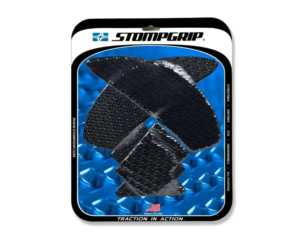 StompGrip Icon Street Bike Tank Grips Yamaha FZ10 | MT10 2017-2019 - 55-14-0138B
