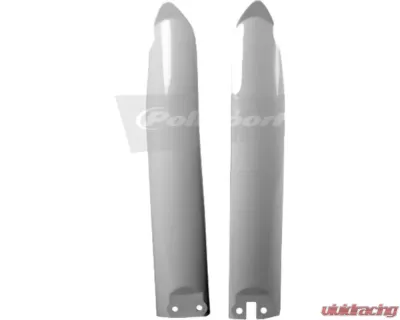 Polisport White Fork Guards Pairs Kawasaki 1994-2003 - 8395000001