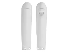 Polisport White Fork Guards Pairs Sherco | Husqvarna 2015-2021