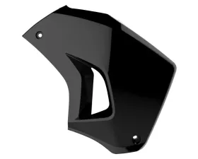 Polisport Black Right Radiator Shroud Kawasaki KLR 650 2008-2018