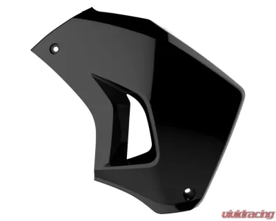 Polisport Black Right Radiator Shroud Kawasaki KLR 650 2008-2018 - 8420200001