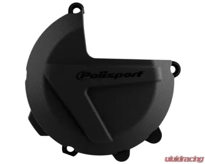 Polisport Black Clutch Cover Protector KTM | Husqvarna 2018-2022 - 8462500001