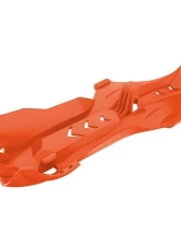 Polisport Orange Fortress Skid Plate w/ Linkage Guard KTM SX250 2006-2016                                     - 8469000002 - Image 2