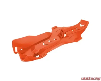 Polisport Orange Fortress Skid Plate w/ Linkage Guard KTM SX250 2006-2016 - 8469000002