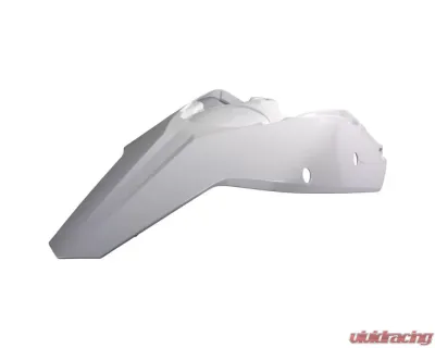 Polisport White Rear Fender & Side Panels KTM 2007-2011 - 8567900013