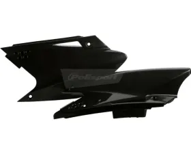 Polisport Black Side Panels Kawasaki KX250F 2006-2008
