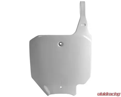 Polisport White Number Plate Honda CR85R | CR80R 1996-2007 - 8662200001