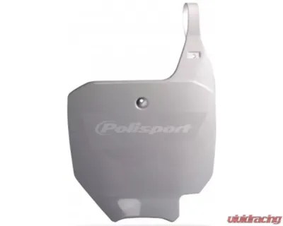 Polisport White Number Plate Honda CR85R | CRF150R 2007-2022 - 8663200001