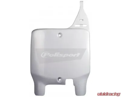 Polisport White Front Plate Suzuki RM125 | RM250 1999-2000 - 8667000001