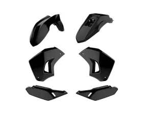 Polisport Black Plastic Kit Kawasaki KLR 650 2008-2018