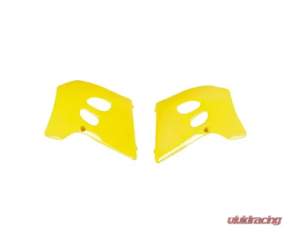 Polisport Radiator Scoops Yellow Suzuki RM125 | RM250 1993-1995 - 8479200001