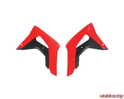 Polisport Radiator Scoops Red Honda CRF250RX | CRF450RX 2017-2021 - 8495000001
