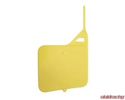 Polisport Plastic Front Number Plate Yellow Suzuki RM125 | 250 1987-1995 - 8673400001