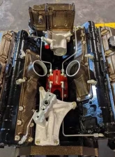 CNC Fabrication 4 Line Feed Fuel Line Kit Blue Fuel Block Late Ford Powerstroke 7.3L 1999-2003                                     - 422018 - Image 5