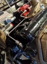 CNC Fabrication 4 Line Feed Fuel Line Kit Blue Fuel Block Late Ford Powerstroke 7.3L 1999-2003                                     - 422018 - Image 3