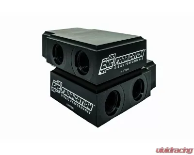 CNC Fabrication 6.0L 05-07 In-Line Transmission Filter By-Pass Manifold w/ O-Rings - 425001