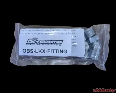 CNC Fabrication HPO Lines w/ Crossover?Fitting Pack Ford Powerstroke 7.3L 1994-1997 - 424021