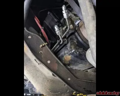 CNC Fabrication 4R100 Transmission Cooler Line Kit w/ 3/8" Barbs Ford Powerstroke 7.3L 1998-2003 - 425007