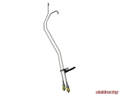 CNC Fabrication 4R100 Stainless Steel Transmission Cooler Line Kit w/ 1/2" Barbs Ford F-250 | F-350 7.3L 1999-2003 - 425107