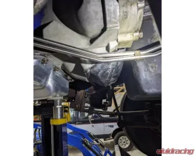 CNC Fabrication 4R100 Stainless Steel Transmission Cooler Line Kit w/ 1/2" Barbs Ford F-250 | F-350 7.3L 1999-2003 - 425107