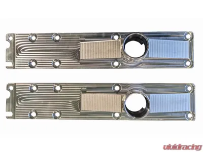 CNC Fabrication Billet Plenum Set w/ 10 Bolts Raw Aluminum Ford 7.3L Powerstroke 1994-1999 - 423004