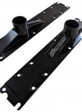CNC Fabrication Billet Plenum Set w/ 10 Bolts Black Ford 7.3L Powerstroke 1994-1999                                     - 423005 - Image 4