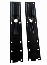 CNC Fabrication Billet Plenum Set w/ 10 Bolts Black Ford 7.3L Powerstroke 1994-1999                                     - 423005 - Image 3