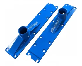 CNC Fabrication Billet Plenum Set w/ 10 Bolts Blue Ford 7.3L Powerstroke 1994-1999