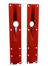CNC Fabrication Billet Plenum Set w/ 10 Bolts Red Ford 7.3L Powerstroke 1994-1999                                     - 423007 - Image 3
