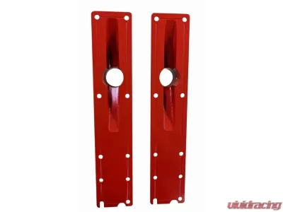 CNC Fabrication Billet Plenum Set w/ 10 Bolts Red Ford 7.3L Powerstroke 1994-1999 - 423007