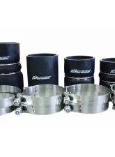 CNC Fabrication Charge Air Cooler Boot Kit Black Ford F-Series 6.4L Powerstroke 2008-2010                                     - 423026 - Image 6