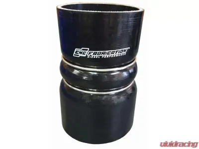CNC Fabrication Charge Air Cooler Boot Kit Black Ford F-Series 6.4L Powerstroke 2008-2010 - 423026
