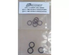 CNC Fabrication High Pressure Oil Pump Line O-Ring Kit  Ford F-Series 7.3L 1994-2003
