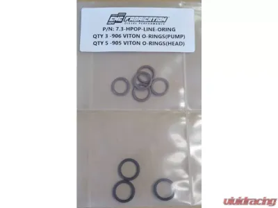 CNC Fabrication High Pressure Oil Pump Line O-Ring Kit  Ford F-Series 7.3L 1994-2003 - 424013