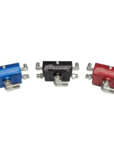 CNC Fabrication 4-Line Feed Fuel Line Kit Red Stock Intake Manifold 6.0L 2003-2007                                     - 422152 - Image 2