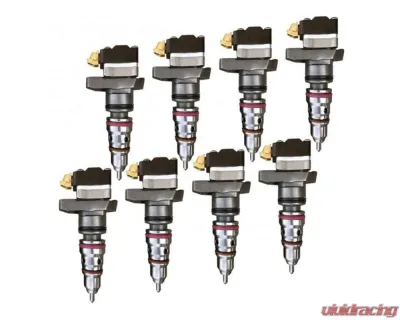 CNC Fabrication Mild Street 200/100 Reman Injector Set Ford Powerstroke 7.3L 1994.5-2003 - 422040