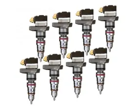 CNC Fabrication Stock AB Reman Injector Set Ford Powerstroke 7.3L 1996-1998.5