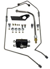 CNC Fabrication 4 Line Feed Fuel Line Kit Blue Odawg Intake 6.0L 2003-2007                                     - 422154 - Image 9