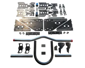 CNC Fabrication Rear 4 Link Suspension Kit Ford F250 | 350 SRW Superduty 1999-2007