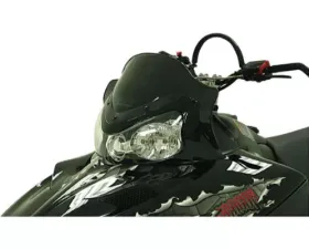 PowerMadd Windshield Low 11.5 Black Polaris IQ RMK 2005-2014