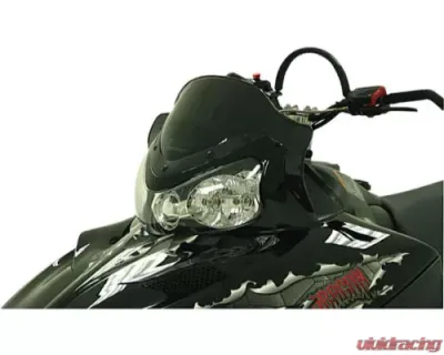 PowerMadd Windshield Low 11.5 Black Polaris IQ RMK 2005-2014 - 11922